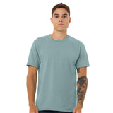 BELLA + CANVAS - CVC Jersey Tee - 3001CVC - Heather Blue Lagoon