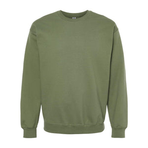 SF000 Gildan Softstyle® Midweight Crewneck Sweatshirt Military Green