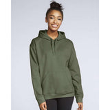 SF500 Gildan Softstyle® Midweight Hooded Sweatshirt Military Green