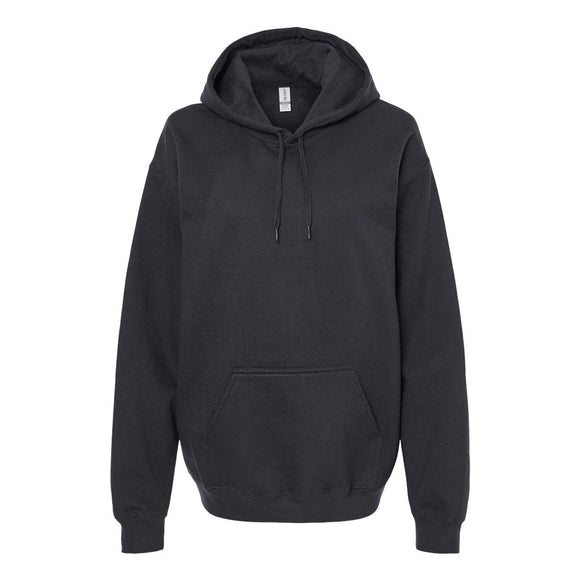 SF500 Gildan Softstyle® Midweight Hooded Sweatshirt Black