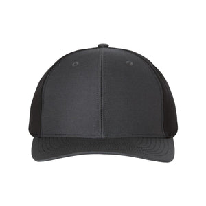 Richardson - Twill Back Trucker Cap - 312 - Charcoal/ Black