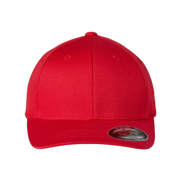 6277Y Flexfit Youth Cotton Blend Cap Red