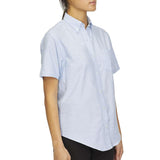 Van Heusen - Women's Oxford Short Sleeve Shirt - 18CV301 - Blue