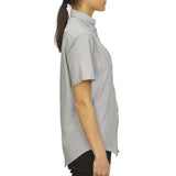 Van Heusen - Women's Oxford Short Sleeve Shirt - 18CV301 - Greystone