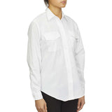 Van Heusen - Women's Aviation Long Sleeve Shirt - 18CV310 - White