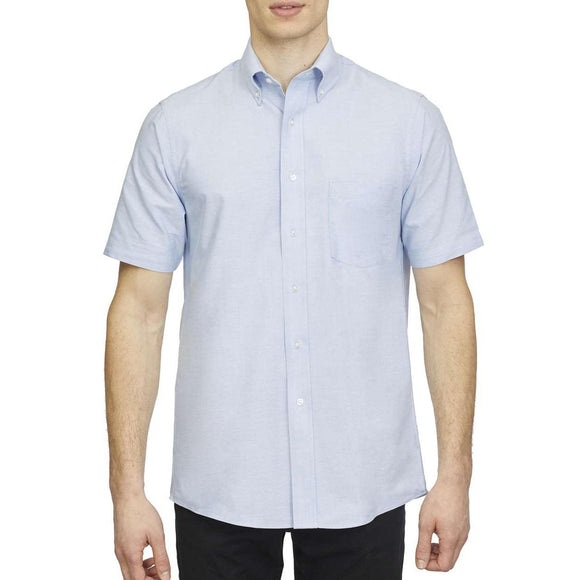 Van Heusen - Oxford Short Sleeve Shirt - 18CV314 - Blue