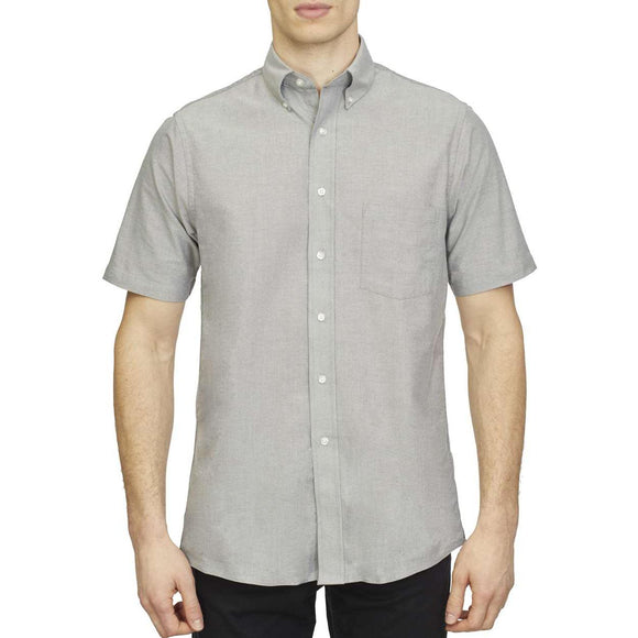 Van Heusen - Oxford Short Sleeve Shirt - 18CV314 - Greystone