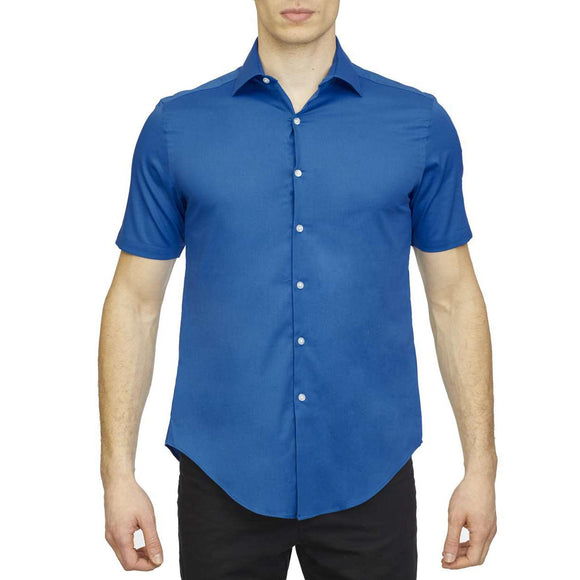 Van Heusen - Slim-Fit Twill Shirt - 18CV317 - Ultra Blue