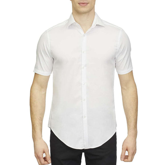 Van Heusen - Slim-Fit Twill Shirt - 18CV317 - White