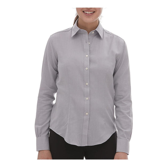 Van Heusen - Women's Performance Twill Shirt - 18CV397 - Grey