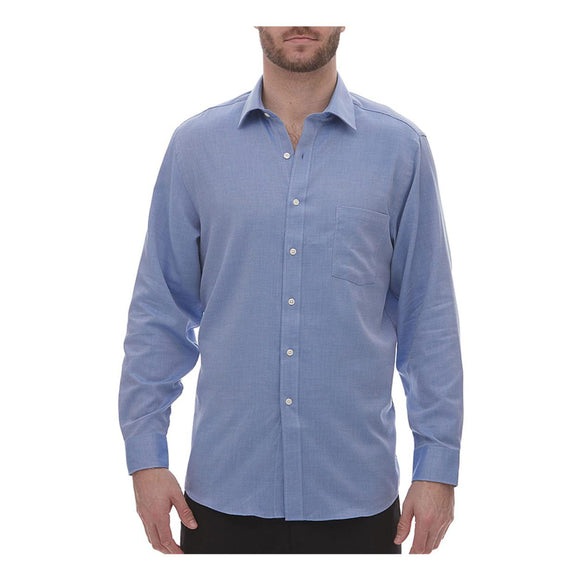 Van Heusen - Ringspun Performance Twill Shirt - 18CV399 - Blue Ocean