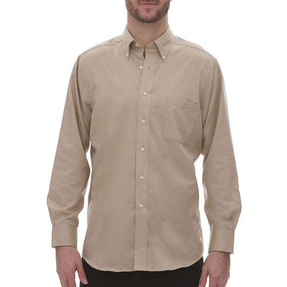 Van Heusen - Baby Twill Dress Shirt - 18CV521 - Sand