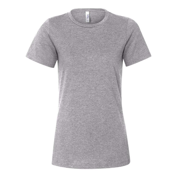 BELLA + CANVAS - Women’s Relaxed Fit Heather CVC Tee - 6400CVC - Athletic Heather