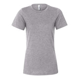 BELLA + CANVAS - Women’s Relaxed Fit Heather CVC Tee - 6400CVC - Athletic Heather