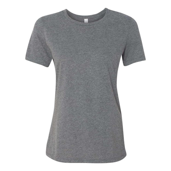 BELLA + CANVAS - Women’s Relaxed Fit Heather CVC Tee - 6400CVC - Deep Heather