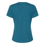 BELLA + CANVAS - Women’s Relaxed Fit Heather CVC Tee - 6400CVC - Heather Deep Teal