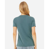 BELLA + CANVAS - Women’s Relaxed Fit Heather CVC Tee - 6400CVC - Heather Deep Teal