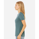 BELLA + CANVAS - Women’s Relaxed Fit Heather CVC Tee - 6400CVC - Heather Deep Teal
