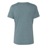 BELLA + CANVAS - Women’s Relaxed Fit Heather CVC Tee - 6400CVC - Heather Slate