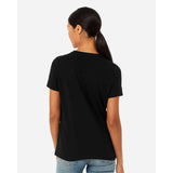 BELLA + CANVAS - Women’s Relaxed Fit Triblend Tee - 6413 - Solid Black Triblend