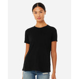 BELLA + CANVAS - Women’s Relaxed Fit Triblend Tee - 6413 - Solid Black Triblend