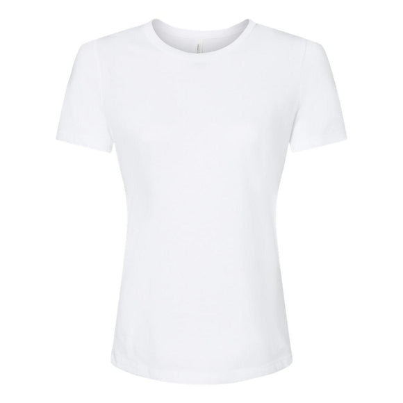 BELLA + CANVAS - Women’s Relaxed Fit Triblend Tee - 6413 - Solid White Triblend