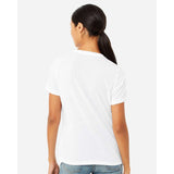 BELLA + CANVAS - Women’s Relaxed Fit Triblend Tee - 6413 - Solid White Triblend