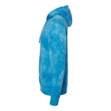 Independent Trading Co. - Midweight Tie-Dyed Hooded Sweatshirt - PRM4500TD - Tie Dye Aqua Blue