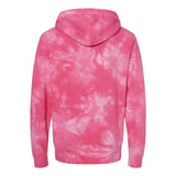 Independent Trading Co. - Midweight Tie-Dyed Hooded Sweatshirt - PRM4500TD - Tie Dye Pink