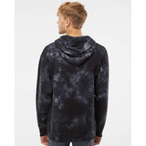 Independent Trading Co. - Midweight Tie-Dyed Hooded Sweatshirt - PRM4500TD - Tie Dye Black