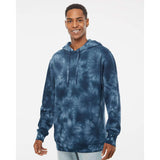 Independent Trading Co. - Midweight Tie-Dyed Hooded Sweatshirt - PRM4500TD - Tie Dye Navy