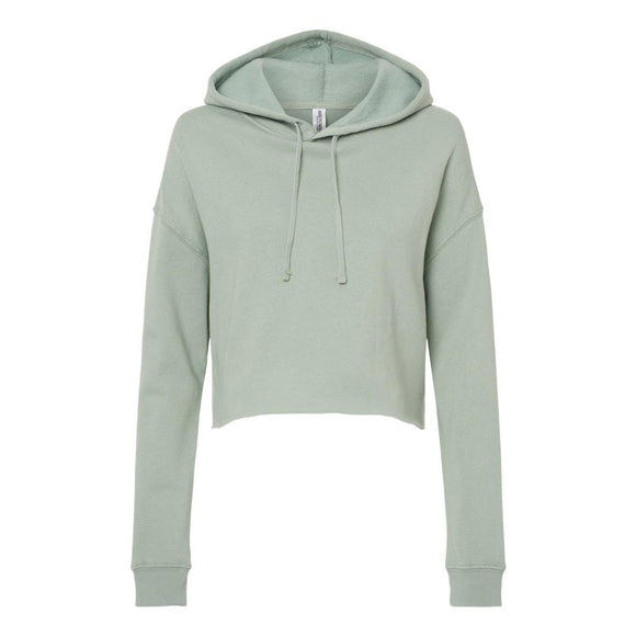 Independent Trading Co. - Women’s Lightweight Crop Hooded Sweatshirt - AFX64CRP - Sage