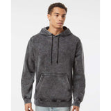 Independent Trading Co. - Midweight Mineral Wash Hooded Sweatshirt - PRM4500MW - Black