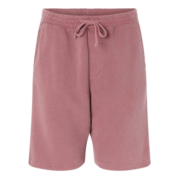 Independent Trading Co. - Pigment-Dyed Fleece Shorts - PRM50STPD - Pigment Maroon