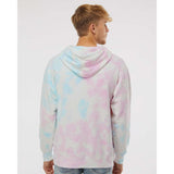 Independent Trading Co. - Midweight Tie-Dyed Hooded Sweatshirt - PRM4500TD - Tie Dye Cotton Candy