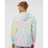 Independent Trading Co. - Midweight Tie-Dyed Hooded Sweatshirt - PRM4500TD - Tie Dye Sunset Swirl