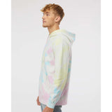 Independent Trading Co. - Midweight Tie-Dyed Hooded Sweatshirt - PRM4500TD - Tie Dye Sunset Swirl