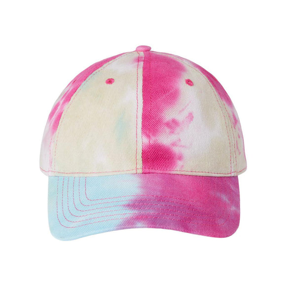 Sportsman - Tie-Dyed Dad Hat - SP400 - Raspberry Mist