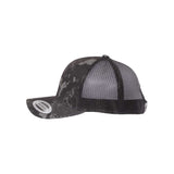 YP Classics - Retro Trucker Cap - 6606 - Poseidon Black