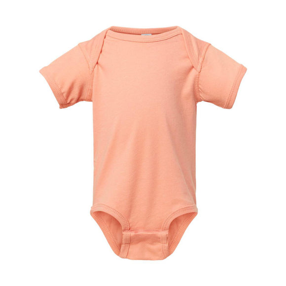 Rabbit Skins - Infant Fine Jersey Bodysuit - 4424 - Sunset