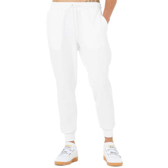 BELLA + CANVAS - Sponge Fleece Jogger Sweatpants - 3727 - White