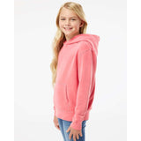 Independent Trading Co. - Youth Midweight Pigment-Dyed Hooded Sweatshirt - PRM1500Y - Pigment Pink