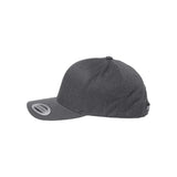 YP Classics - CVC Snapback Cap - 6389 - Dark Heather Grey