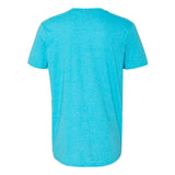 980 Gildan Softstyle® Lightweight T-Shirt Heather Caribbean Blue