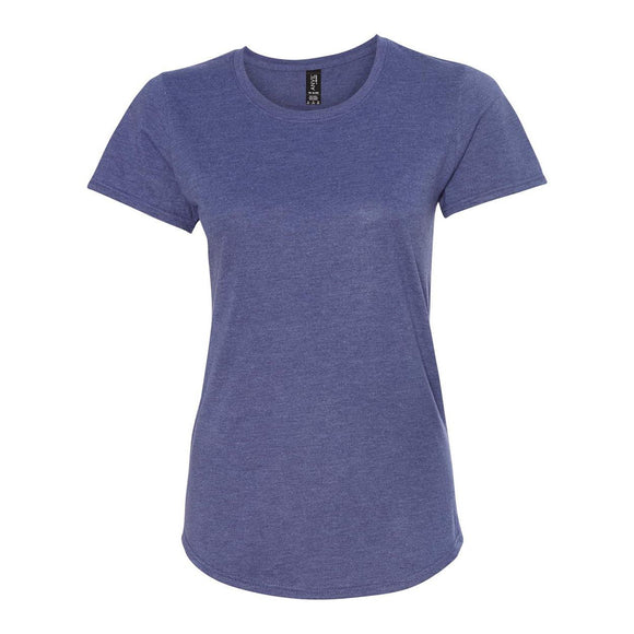 6750L Gildan Softstyle® Women’s Triblend T-Shirt Heather Blue