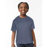 64000B Gildan Softstyle® Youth T-Shirt Heather Navy