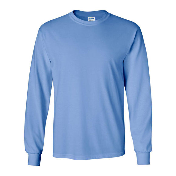 2400 Gildan Ultra Cotton® Long Sleeve T-Shirt Carolina Blue