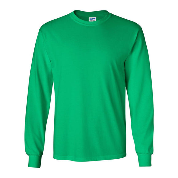 2400 Gildan Ultra Cotton® Long Sleeve T-Shirt Irish Green