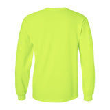 2400 Gildan Ultra Cotton® Long Sleeve T-Shirt Safety Green
