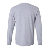2400 Gildan Ultra Cotton® Long Sleeve T-Shirt Sport Grey